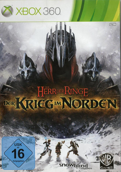 Der Herr der Ringe: Der Krieg im Norden - Xbox 360 Vorderseite