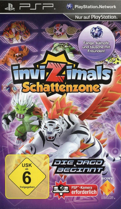 Invizimals: Schattenzone - PlayStation Portable Vorderseite