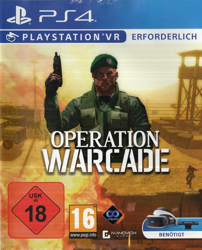 Operation Warcade - PlayStation 4 Vorderseite