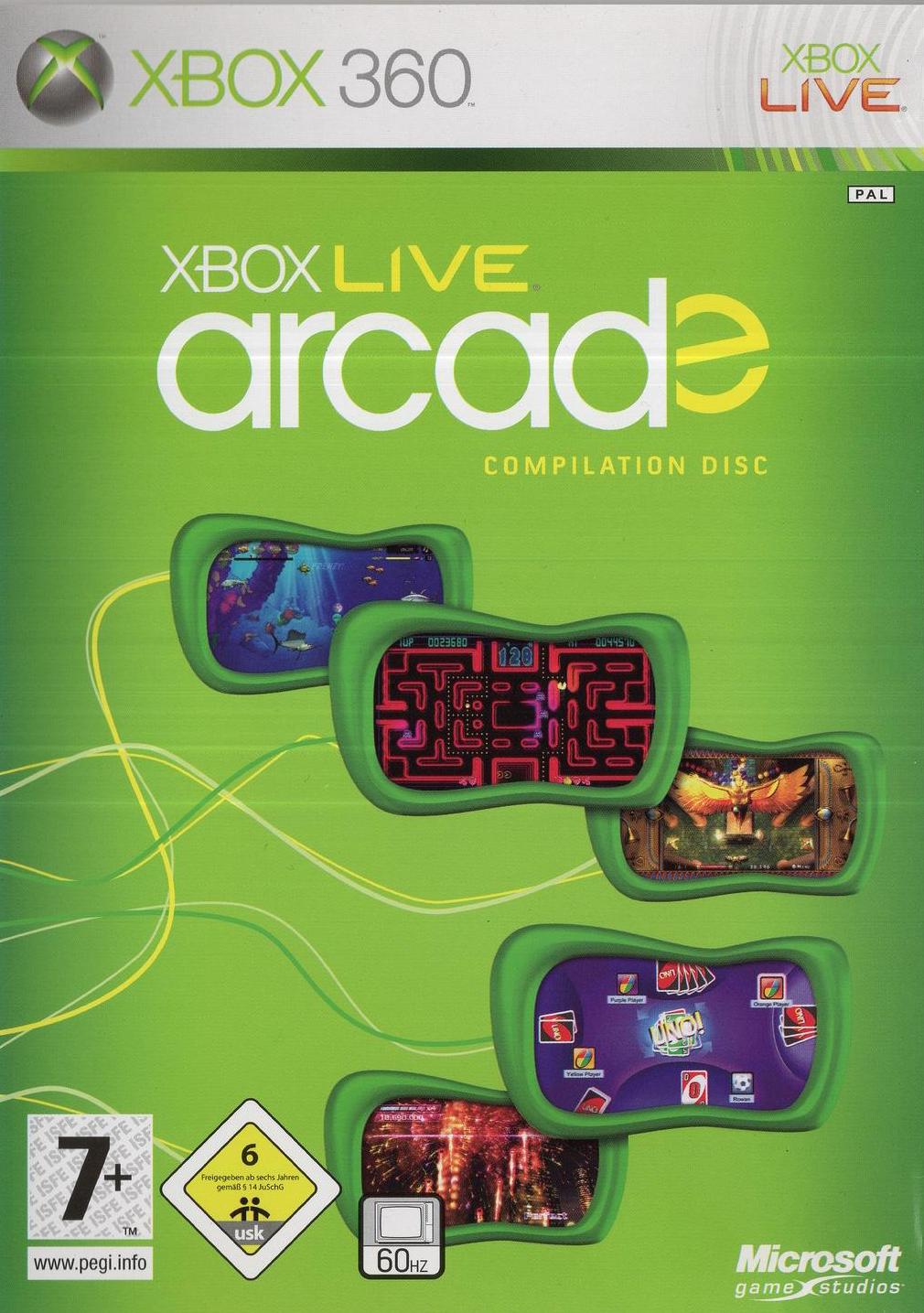 Xbox Live Arcade Compilation Disc - Xbox 360 Vorderseite
