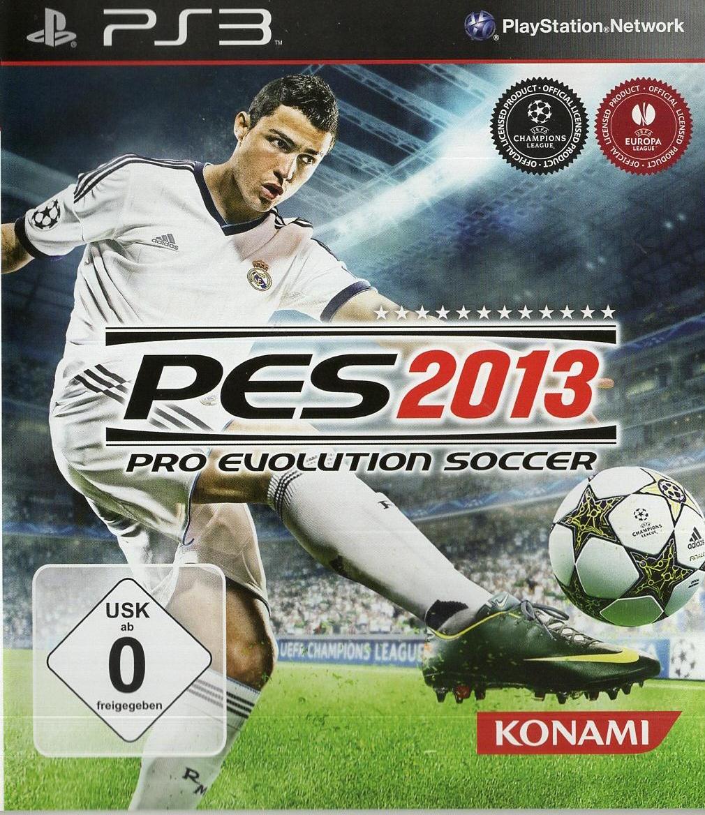 PES 2013: Pro Evolution Soccer - PlayStation 3 Vorderseite