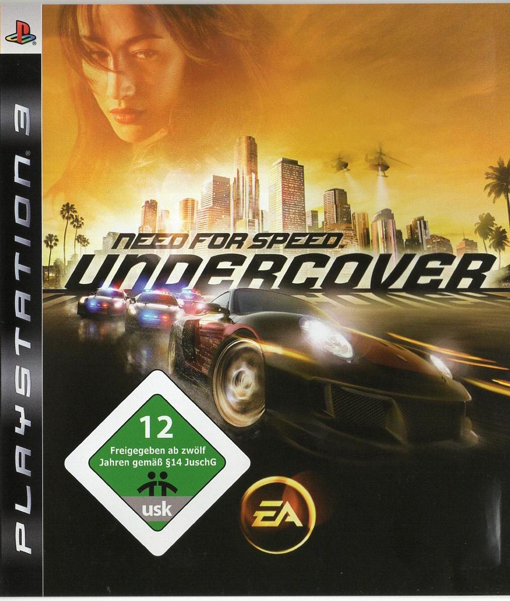 Need for Speed: Undercover - PlayStation 3 Vorderseite