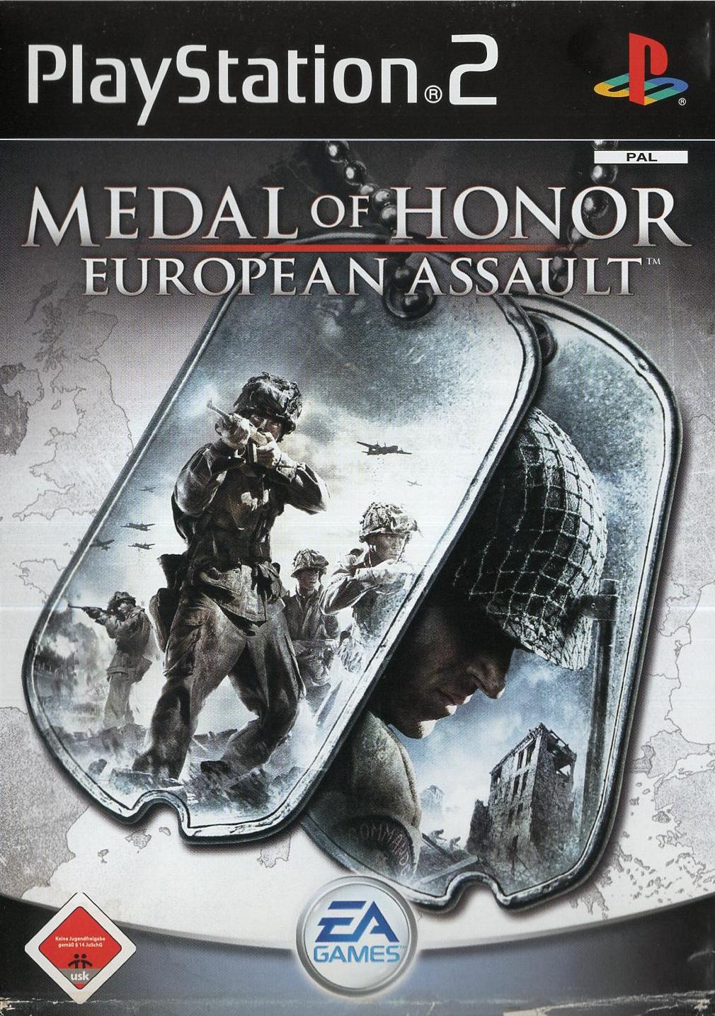 Medal of Honor: European Assault - PlayStation 2 Vorderseite
