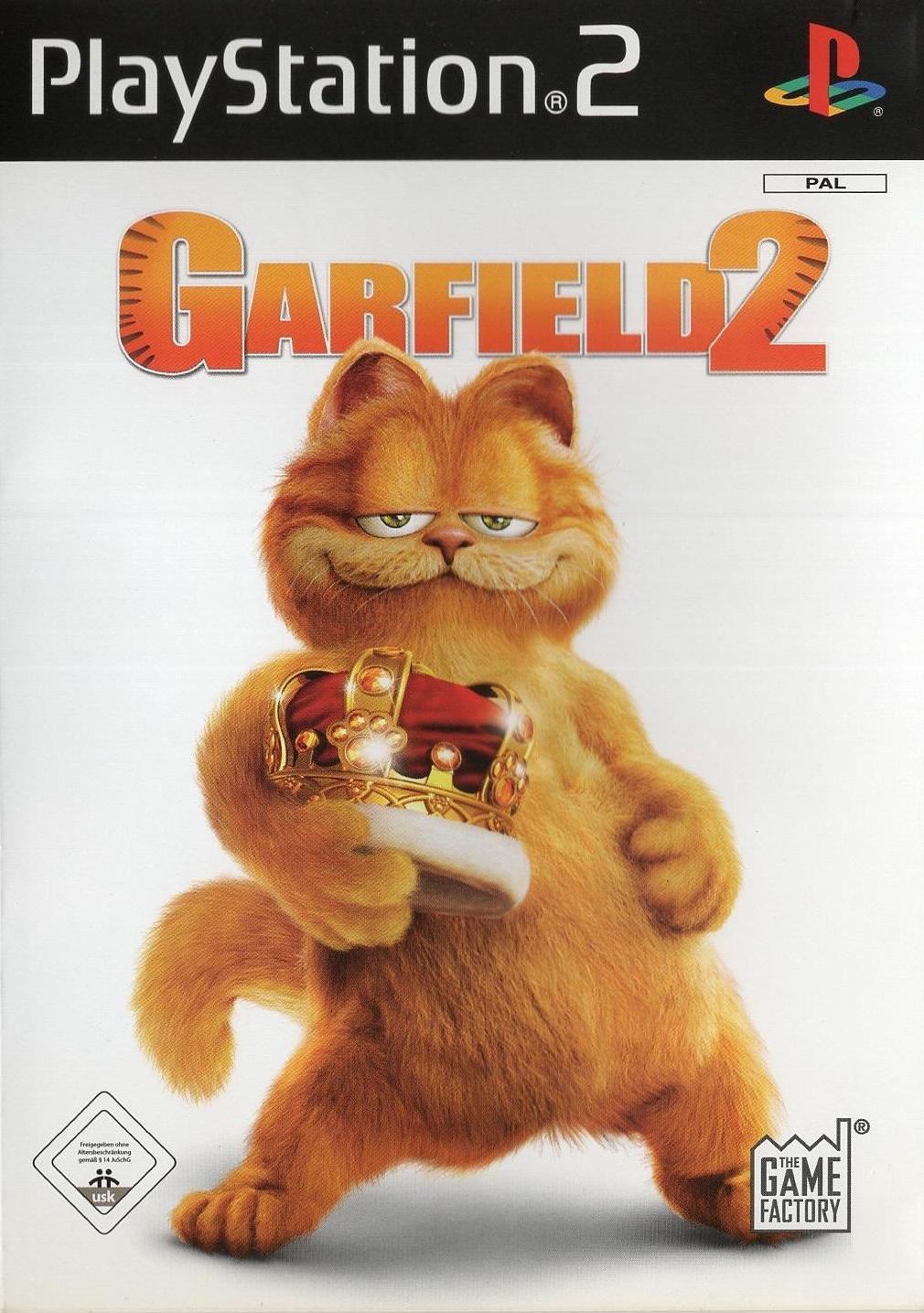 Garfield 2 - PlayStation 2 Vorderseite