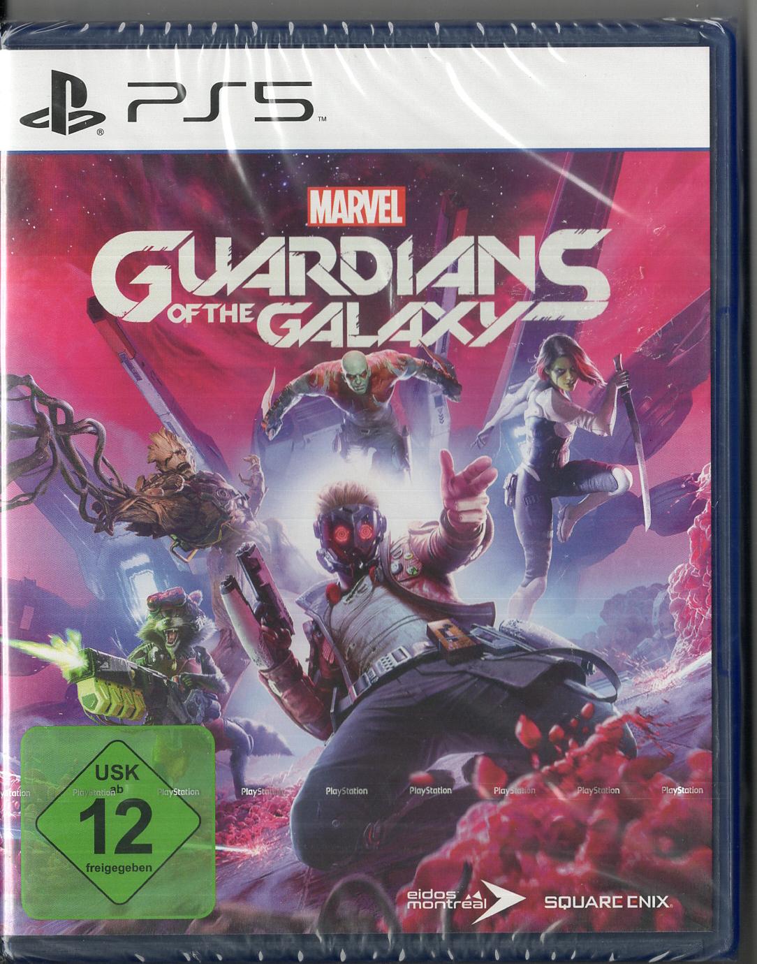 Marvel's Guardians of the Galaxy - PlayStation 5 - Neu Vorderseite
