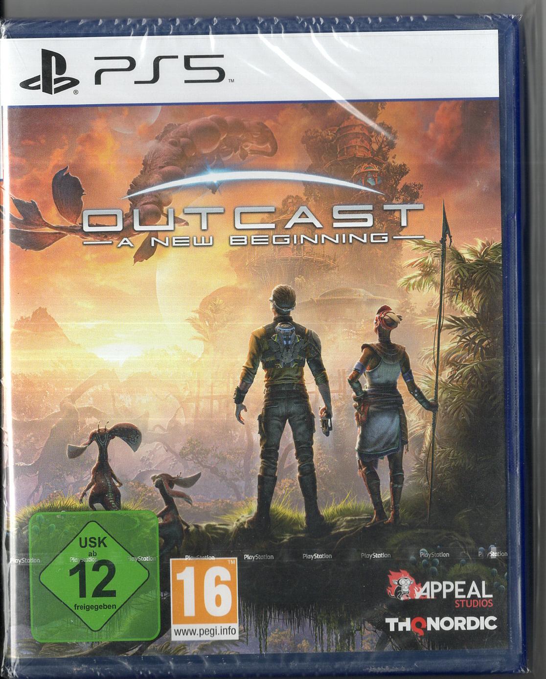 Outcast: A New Beginning - PlayStation 5 - Neu Vorderseite