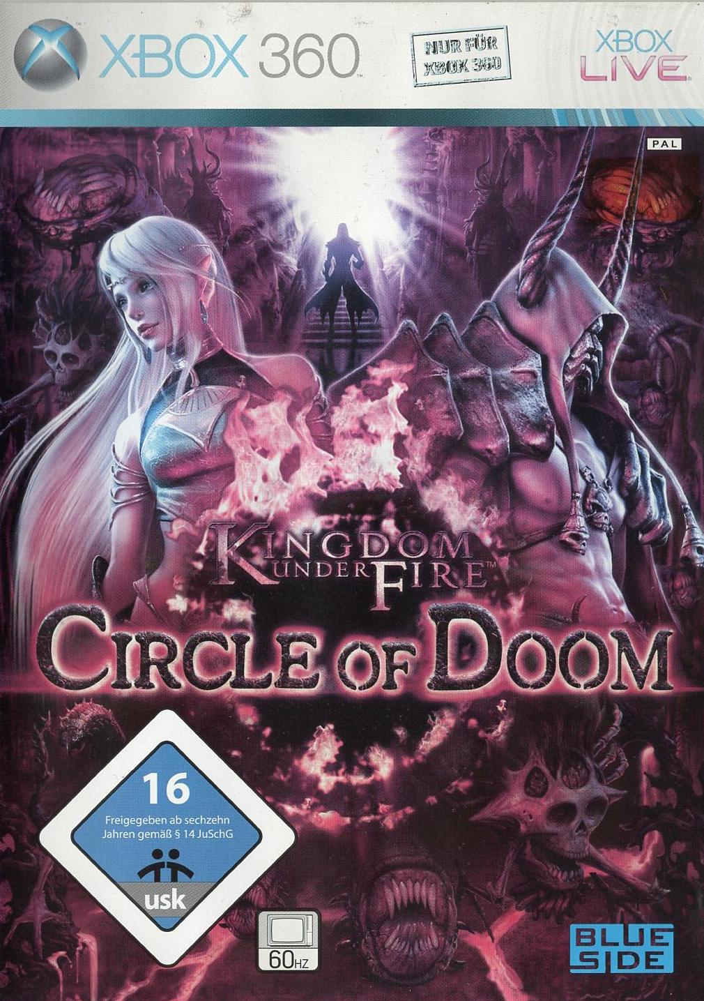 Kingdom Under Fire: Circle of Doom - Xbox 360 Vorderseite