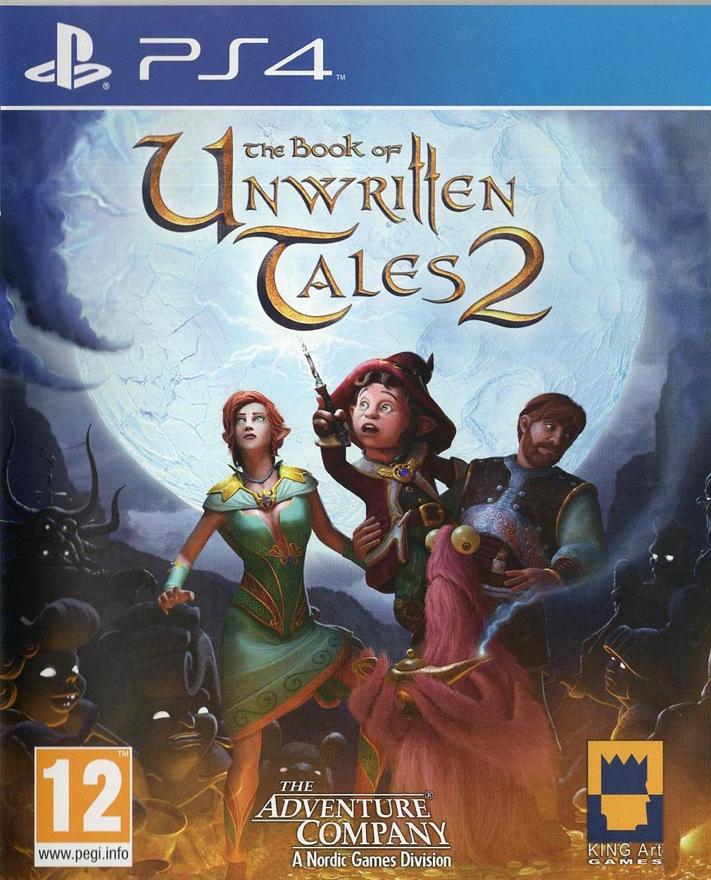 The Book of Unwritten Tales 2 - PlayStation 4 Vorderseite