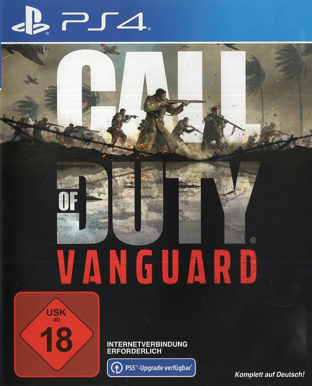 Call of Duty: Vanguard - PlayStation 4 Vorderseite