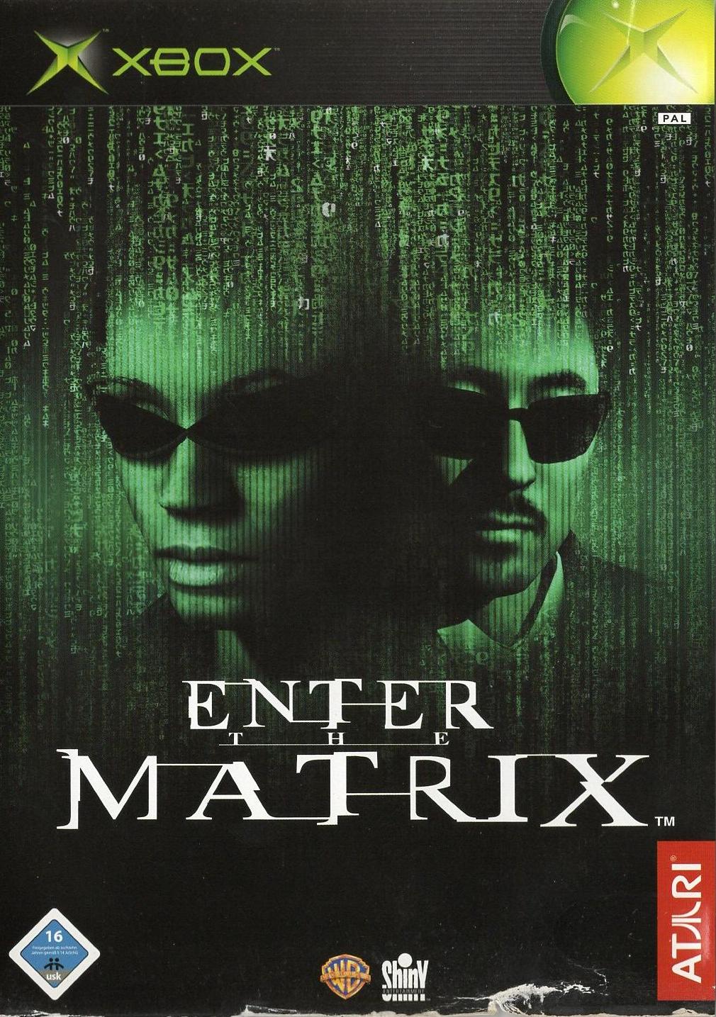 Enter the Matrix - Xbox Vorderseite
