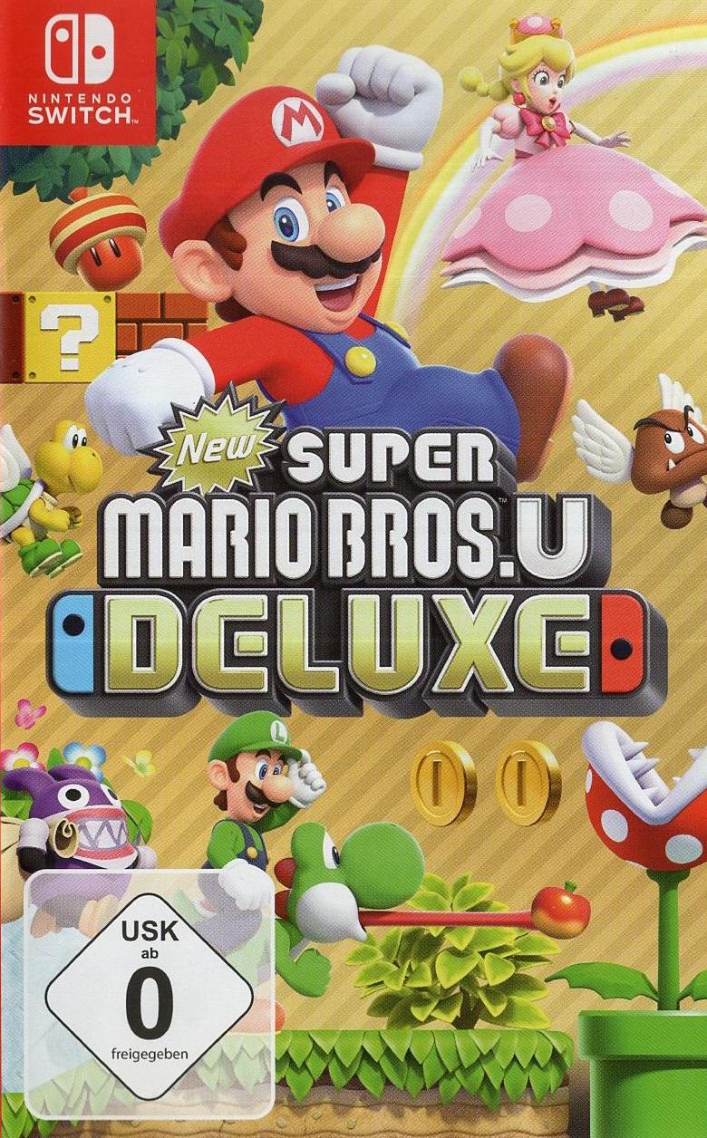 New Super Mario Bros. U Deluxe - Nintendo Switch Vorderseite