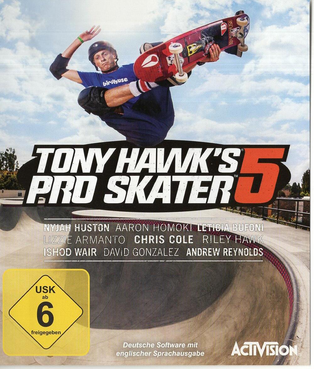 Tony Hawk's Pro Skater 5 - Xbox One Vorderseite