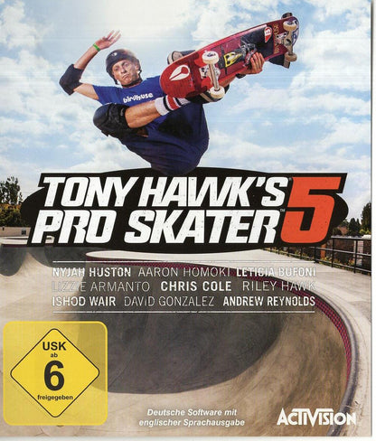 Tony Hawk's Pro Skater 5 - Xbox One Vorderseite