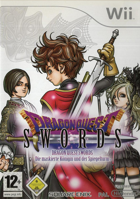 Dragon Quest Swords: Die maskierte Königin und der Spiegelturm - Nintendo Wii Vorderseite