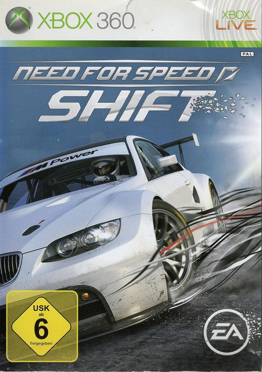 Need for Speed: Shift - Xbox 360 Vorderseite