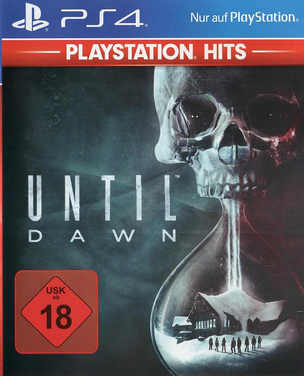 Until Dawn - PlayStation 4 Vorderseite