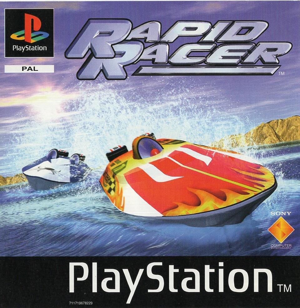 Rapid Racer - PlayStation 1 Vorderseite