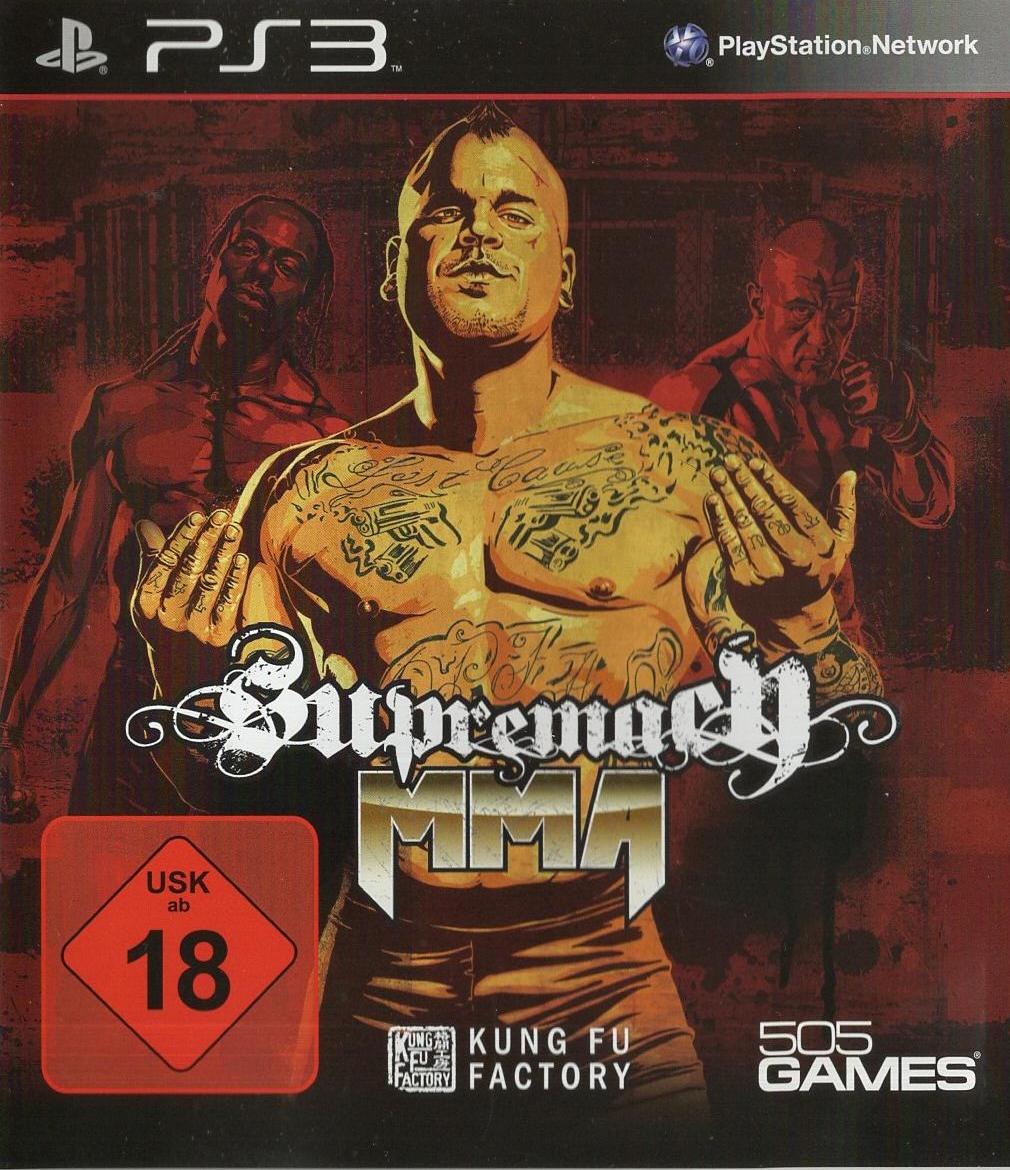 Supremacy MMA - PlayStation 3 Vorderseite