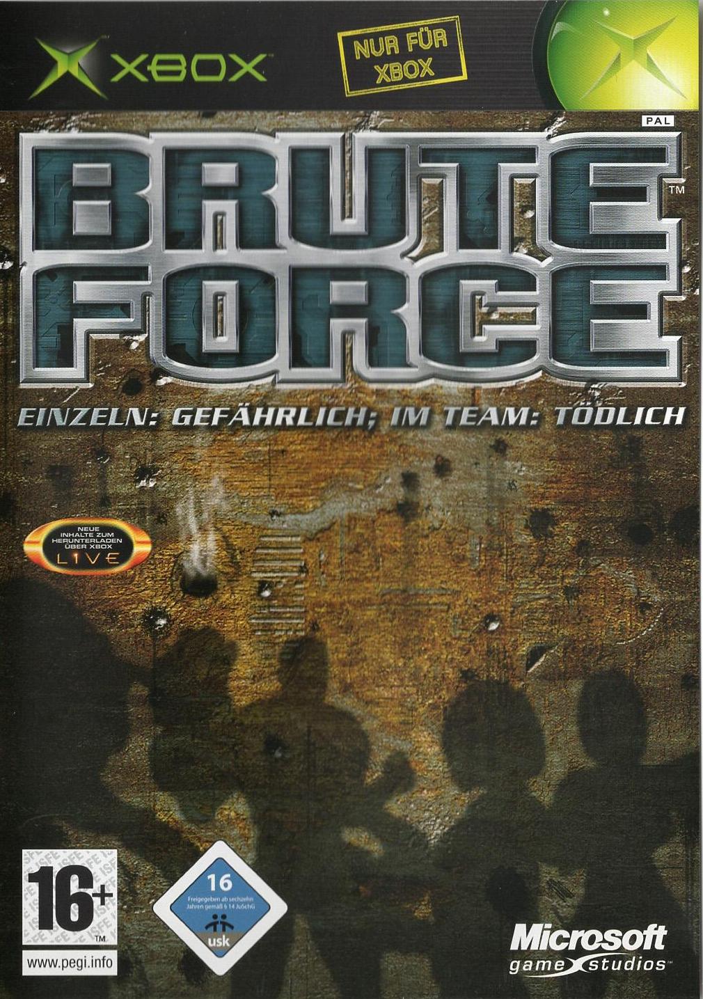 Brute Force - Xbox Vorderseite