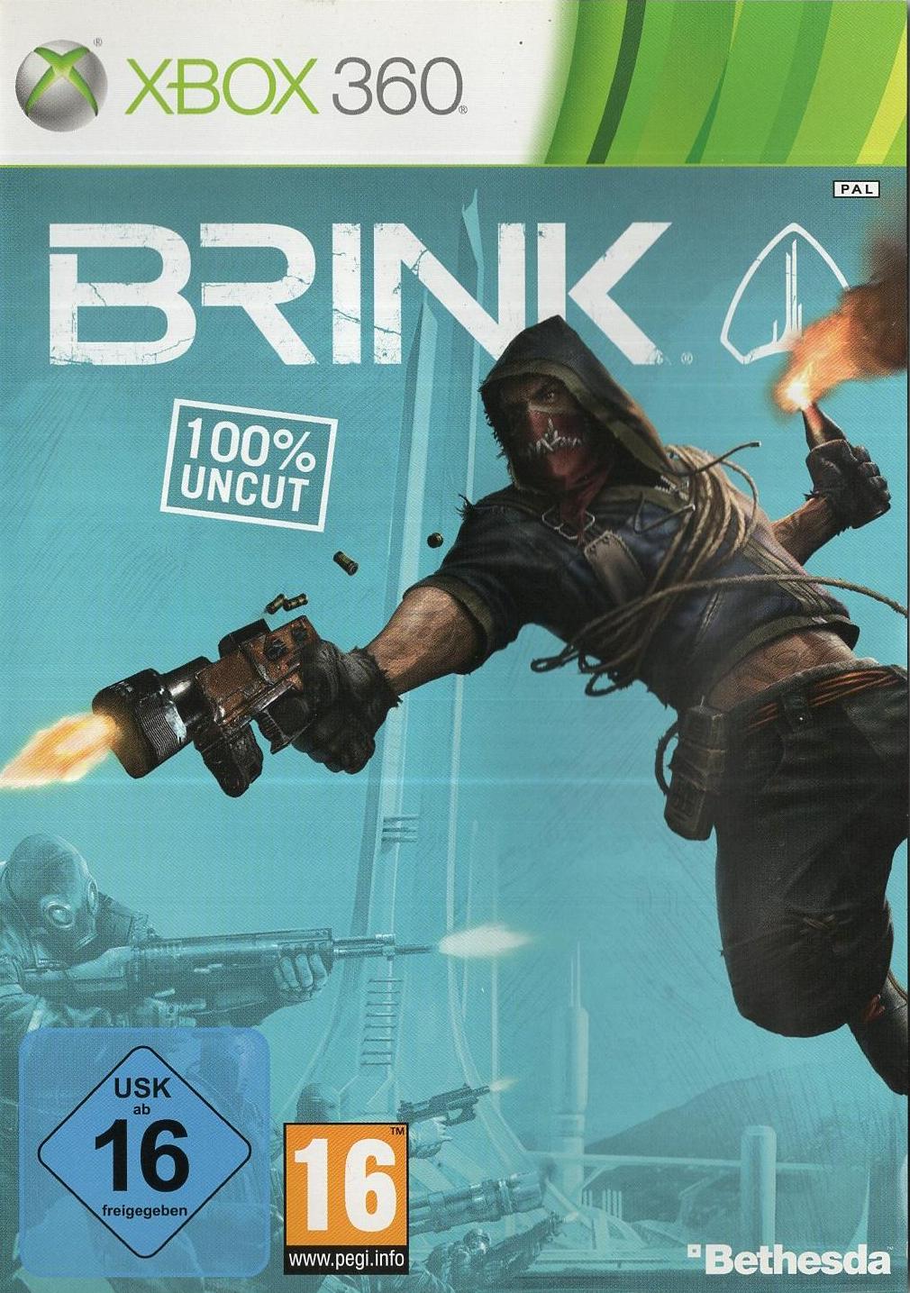 Brink - Xbox 360 Vorderseite