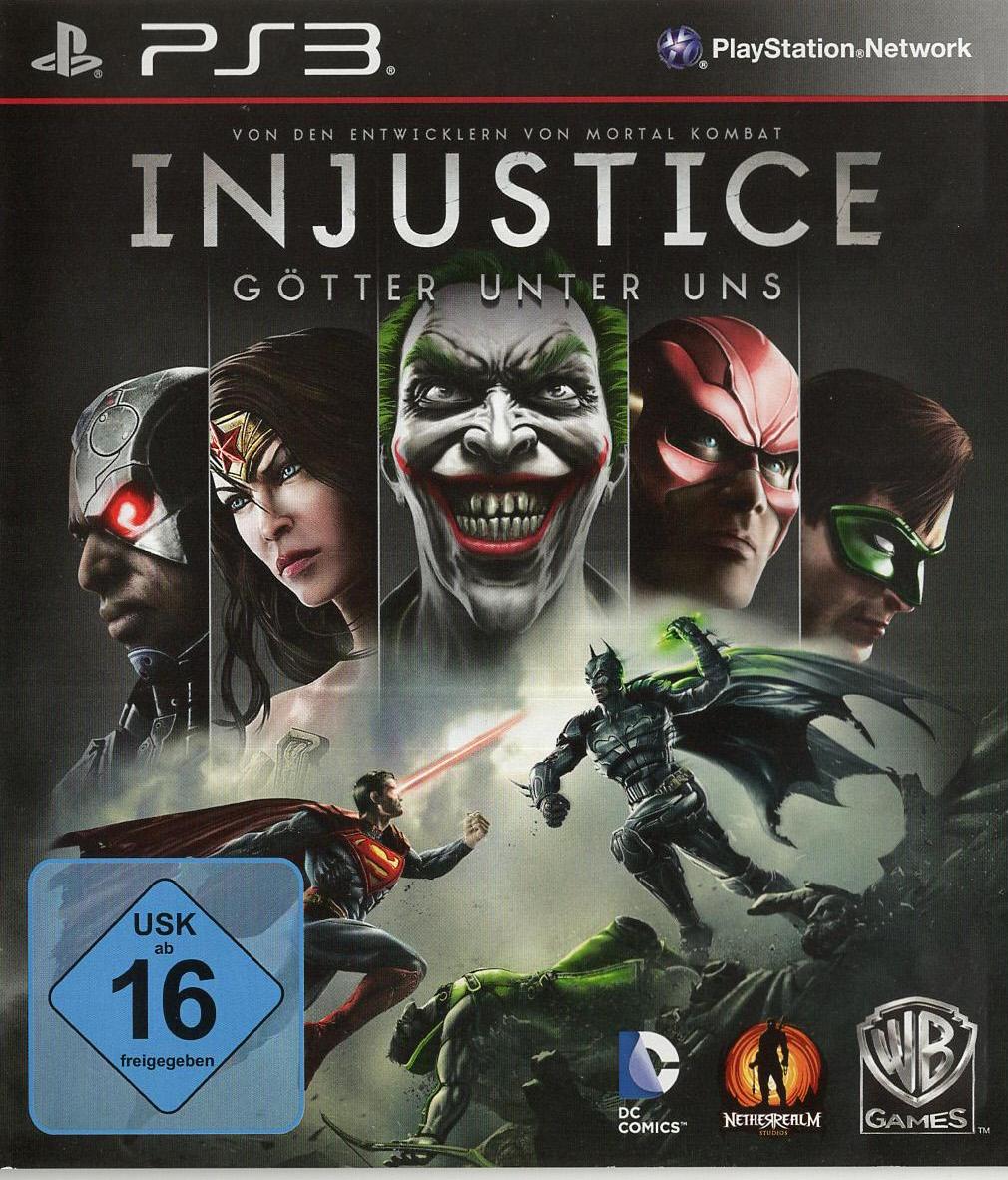 Injustice: Götter unter uns - PlayStation 3 Vorderseite