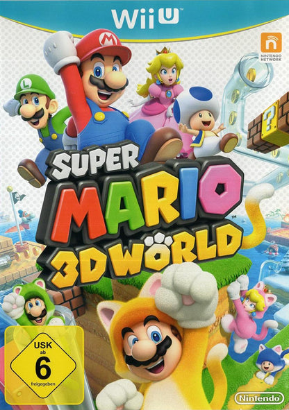Super Mario 3D World - Nintendo Wii U Vorderseite