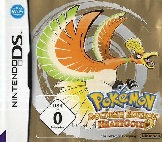 Pokémon Goldene Edition HeartGold - Nintendo DS Vorderseite