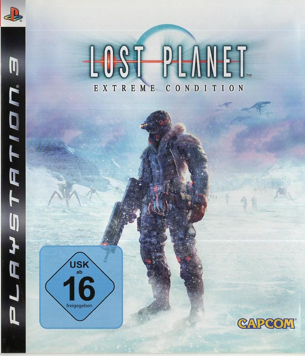 Lost Planet: Extreme Condition - PlayStation 3 Vorderseite