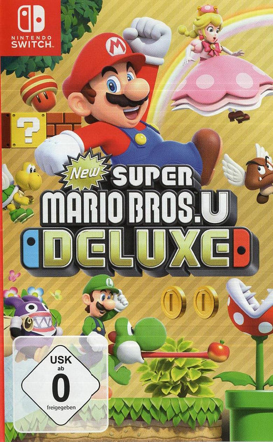 New Super Mario Bros. U Deluxe - Nintendo Switch Vorderseite