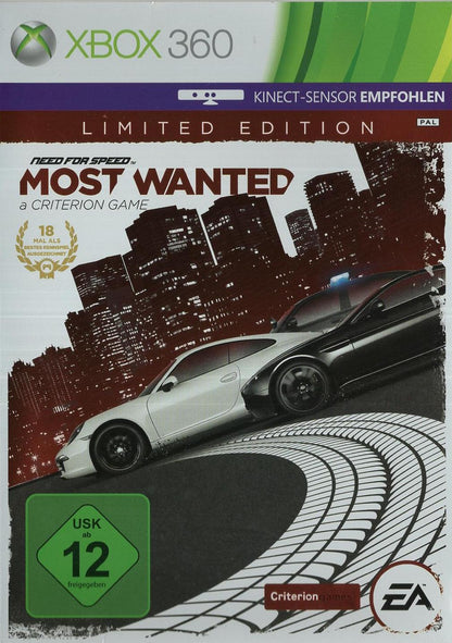 Need for Speed: Most Wanted - Xbox 360 Vorderseite