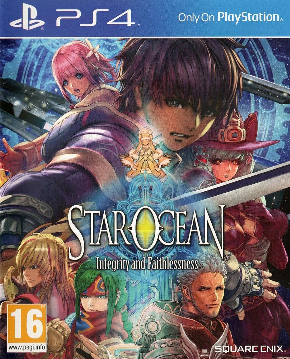 Star Ocean: Integrity and Faithlessness - PlayStation 4 Vorderseite