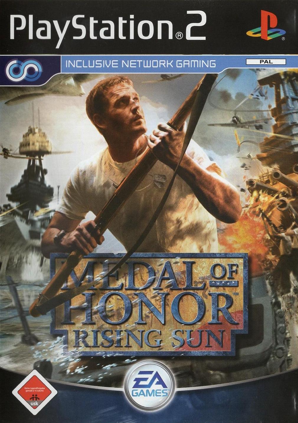 Medal of Honor: Rising Sun - PlayStation 2 Vorderseite