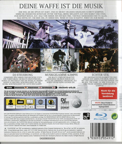 Def Jam: Icon - PlayStation 3 Rückseite