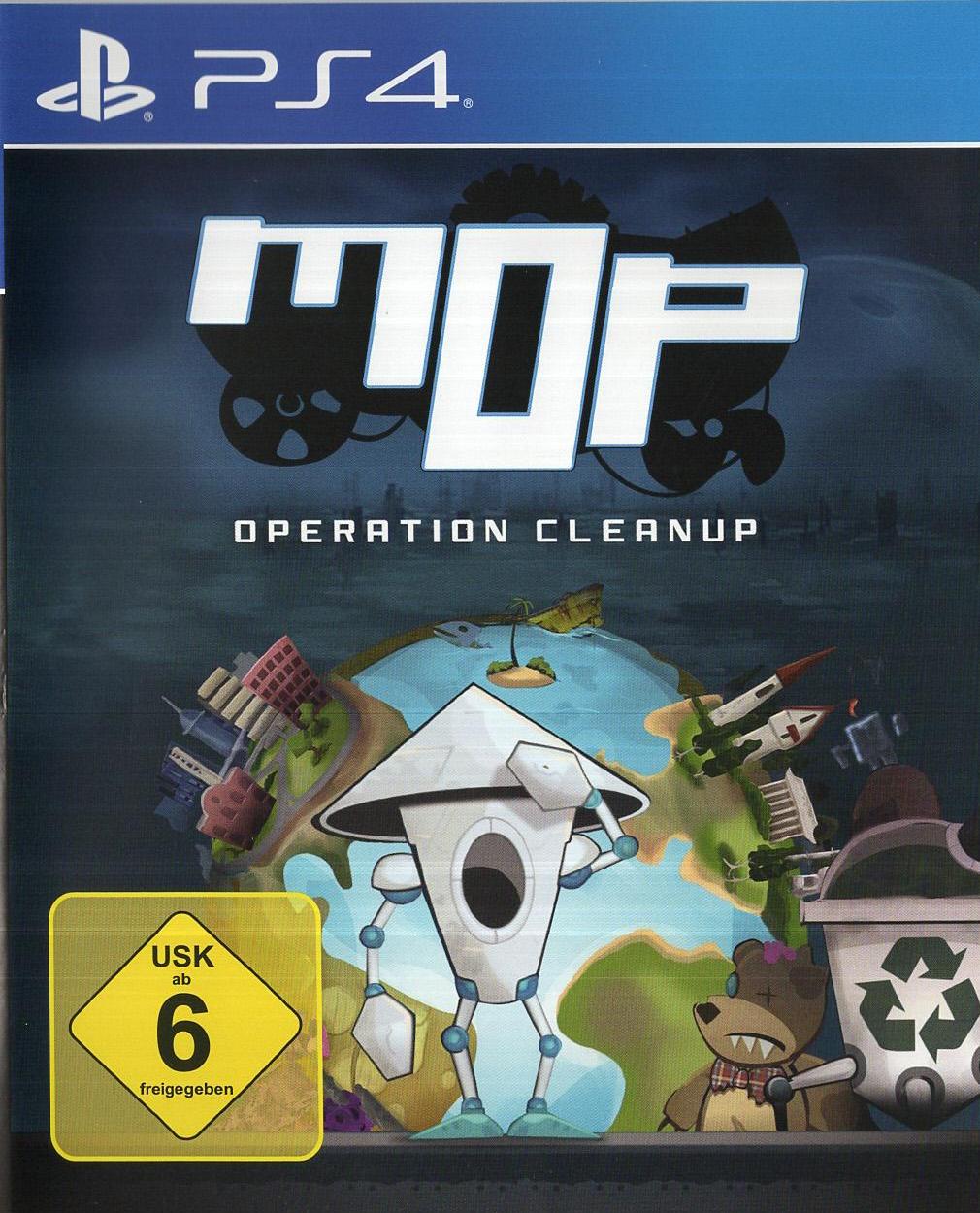 MOP: Operation Cleanup - PlayStation 4 Vorderseite