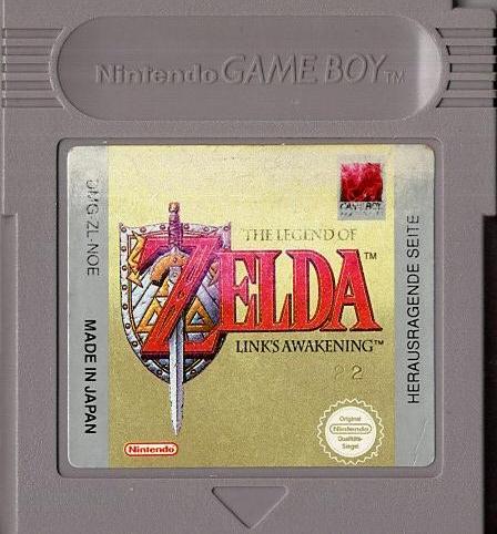 The Legend of Zelda: Link's Awakening - Game Boy - Modul Vorderseite