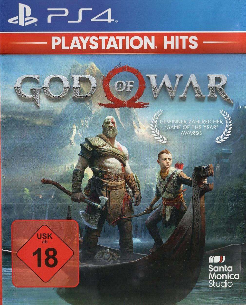 God of War - PlayStation 4 Vorderseite