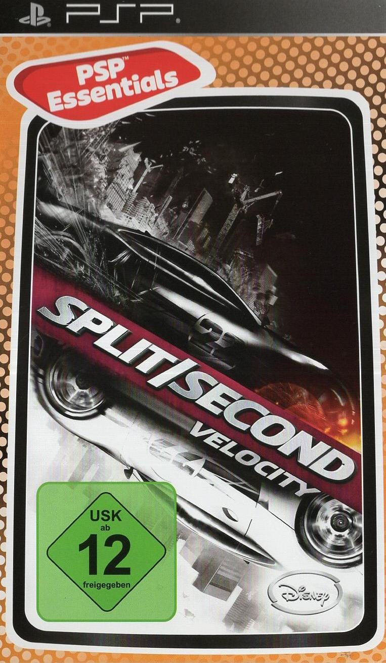 Split/Second: Velocity - PlayStation Portable Vorderseite