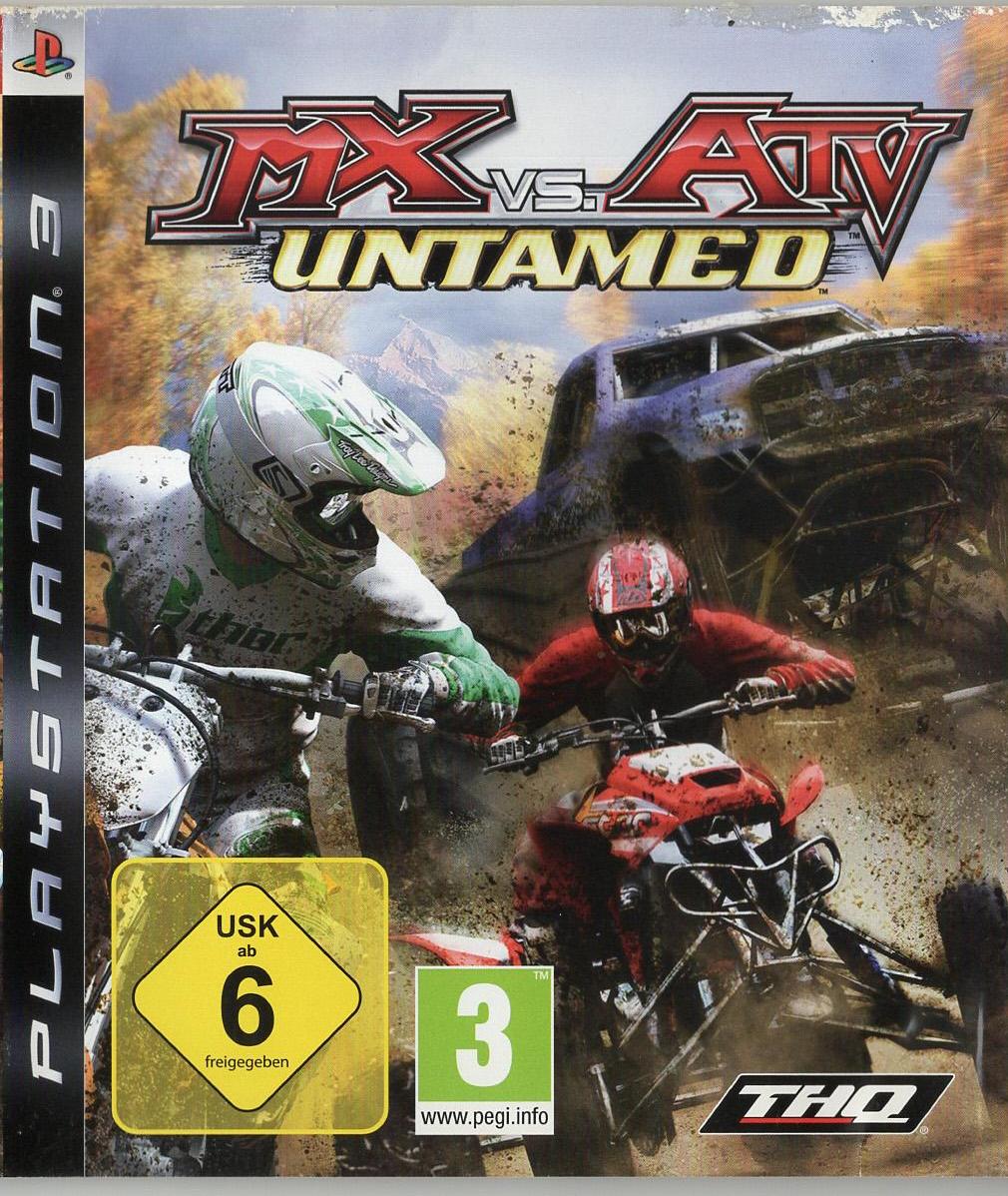 MX vs. ATV Untamed - PlayStation 3 Vorderseite