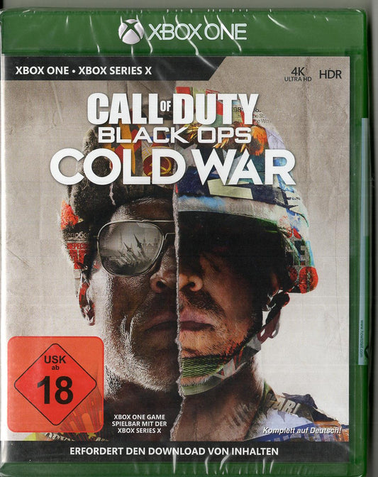 Call of Duty: Black Ops Cold War - Xbox One - Neu Vorderseite
