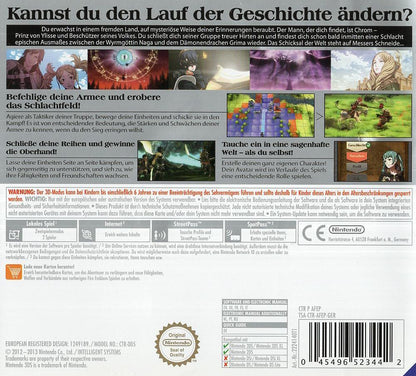 Fire Emblem: Awakening - Nintendo 3DS Rückseite