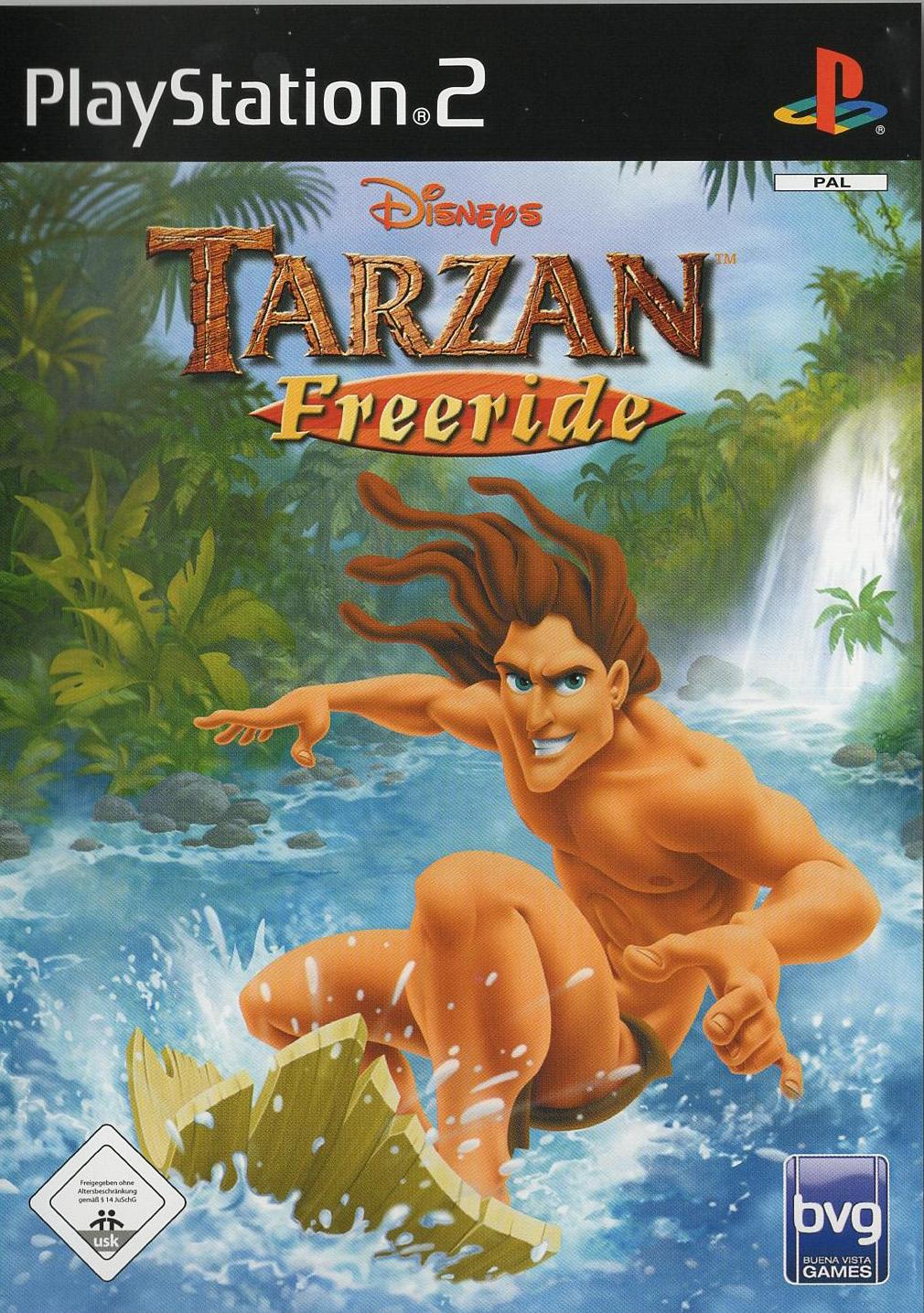 Disney's Tarzan Freeride - PlayStation 2 Vorderseite