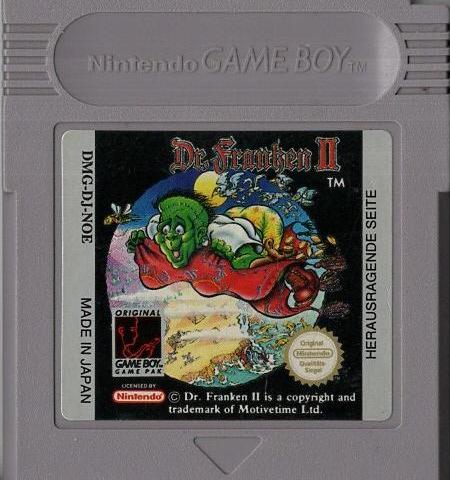 Dr. Franken II - Game Boy - Modul Vorderseite