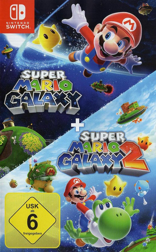 Super Mario Galaxy + Super Mario Galaxy 2 - Nintendo Switch Vorderseite