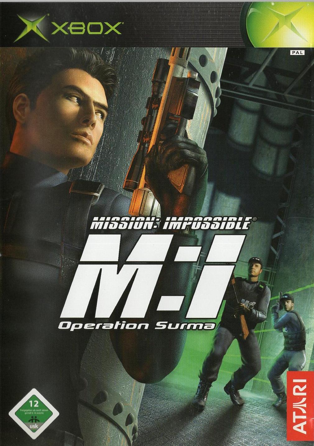 Mission: Impossible - Operation Surma - Xbox Vorderseite
