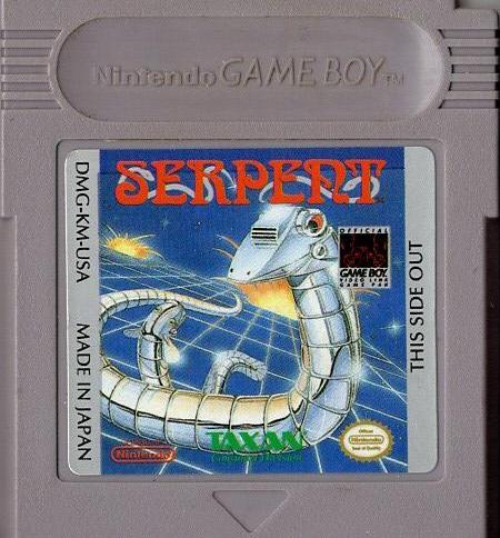 Serpent - Game Boy - Modul Vorderseite