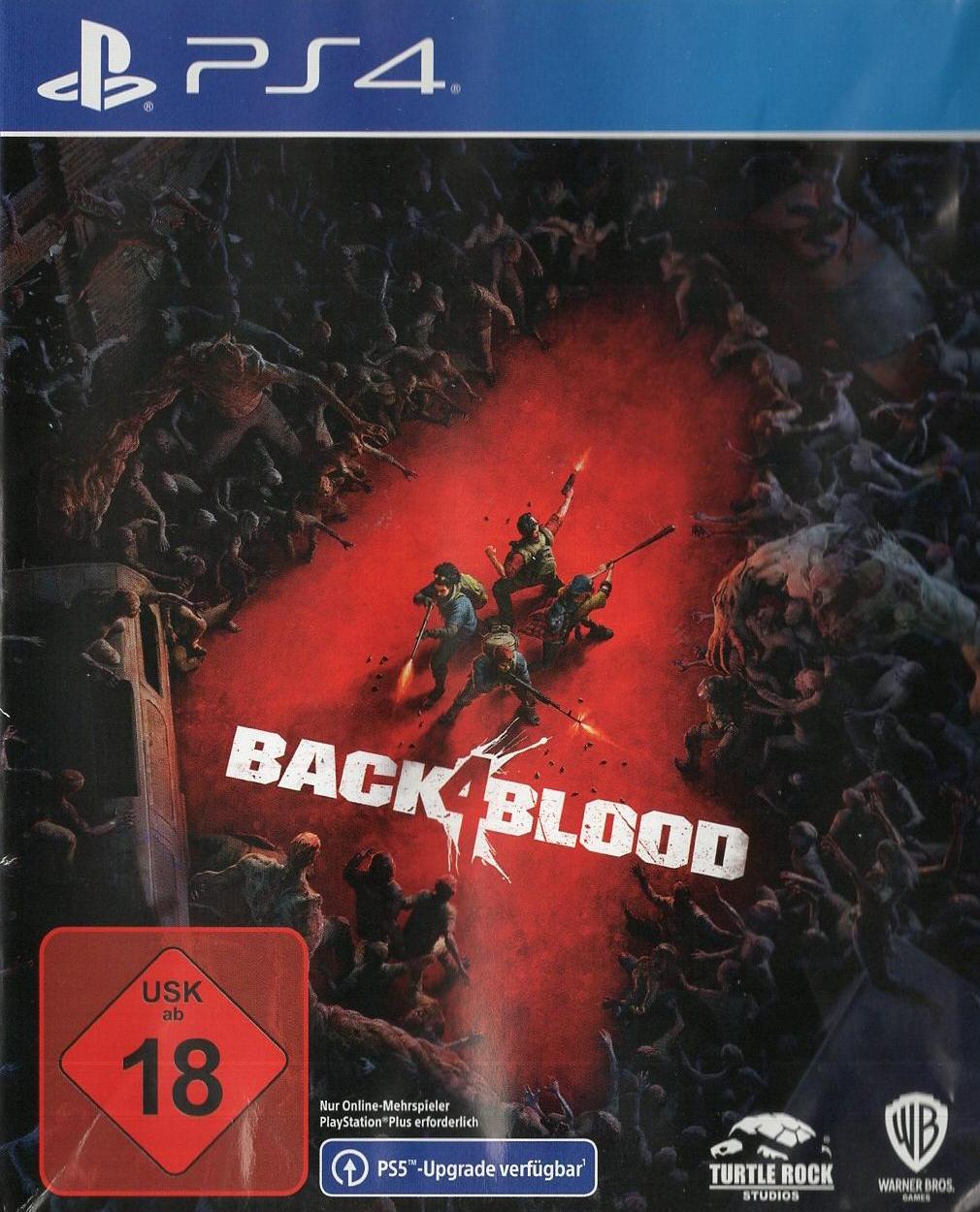 Back 4 Blood - PlayStation 4 Vorderseite