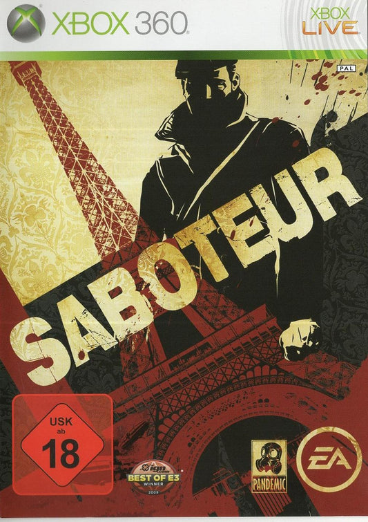 Saboteur - Xbox 360 Vorderseite