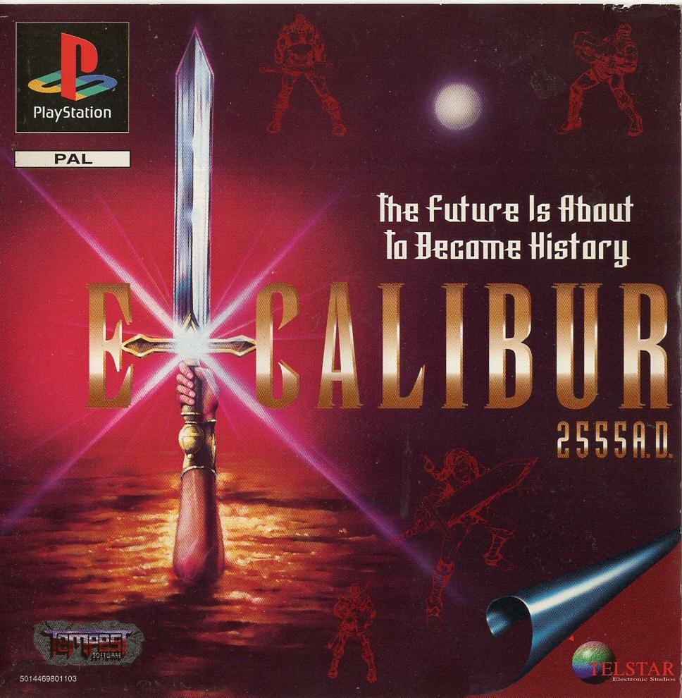Excalibur 2555 A.D. - PlayStation 1 Vorderseite