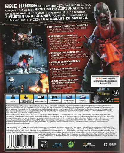 Killing Floor 2 - PlayStation 4 Rückseite