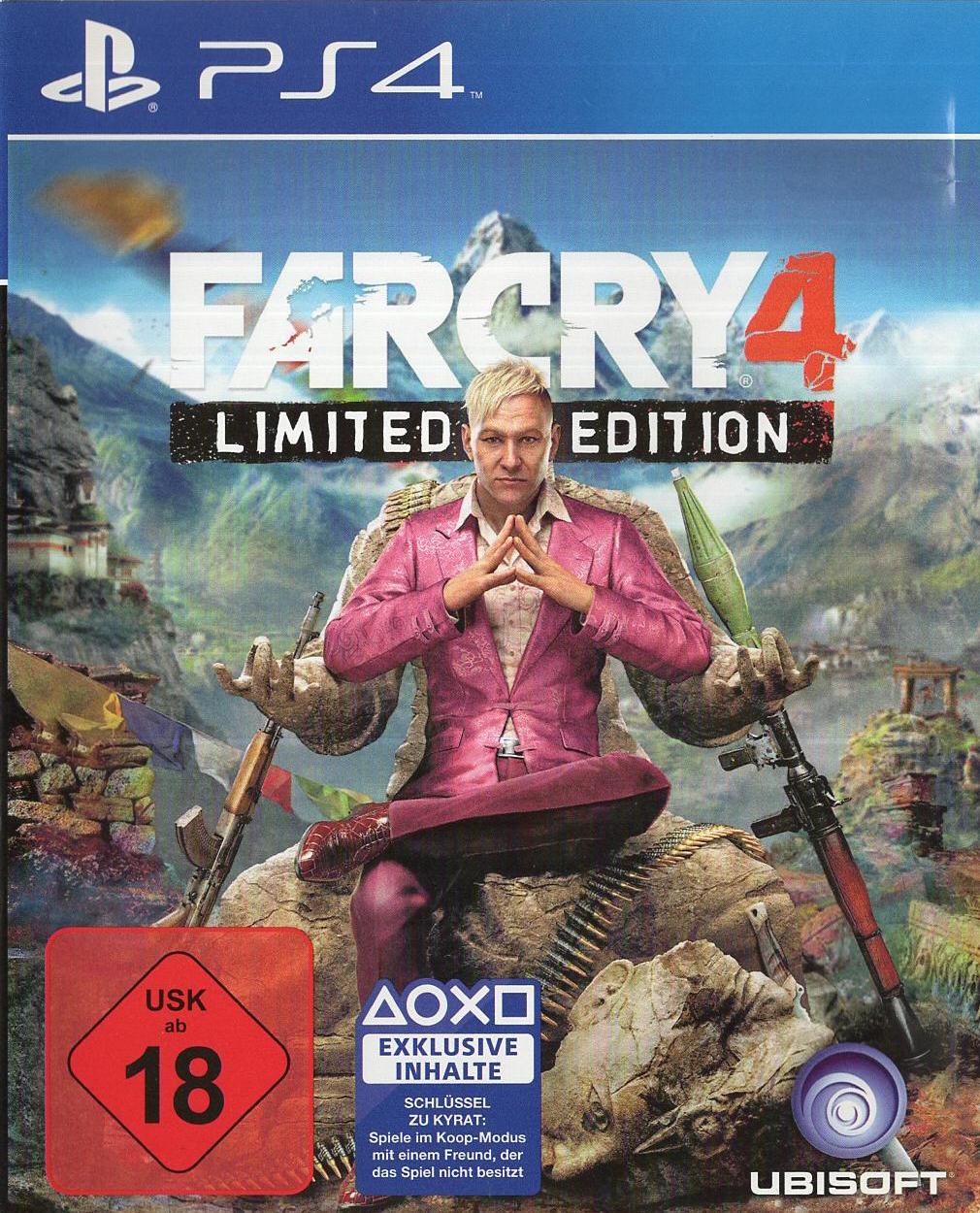 Far Cry 4 - PlayStation 4 Vorderseite